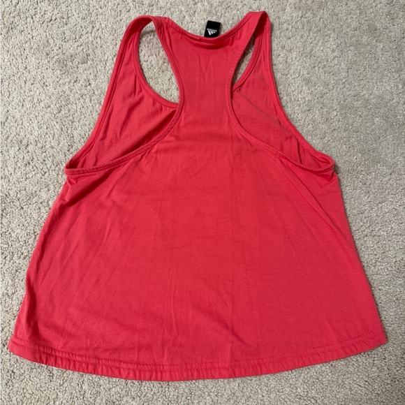 Adidas Women's Racerback Tank Tops - Red, Black, Gray - Picture 6 of 6